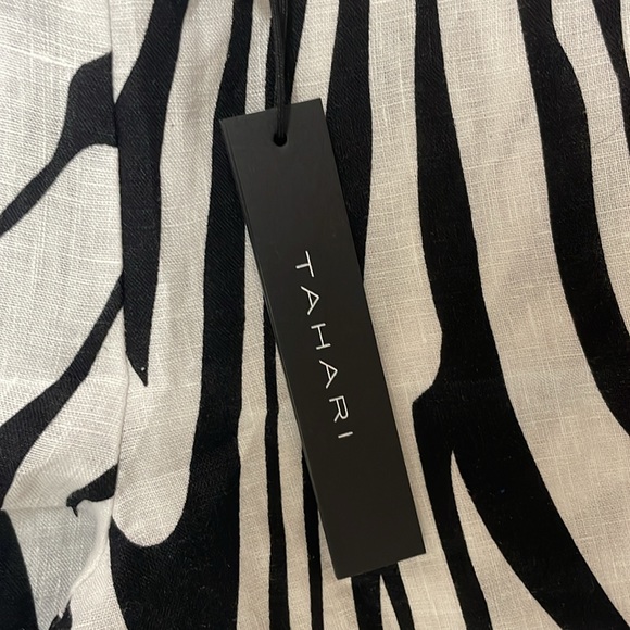 Tahari women 100% linen pants. Small. NWT! - Picture 3 of 5